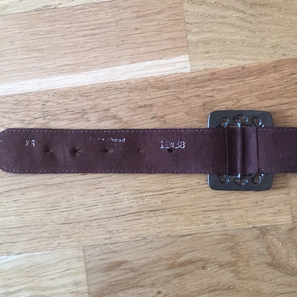 Leather and hardware boho belt - one of a kind!! main image 6